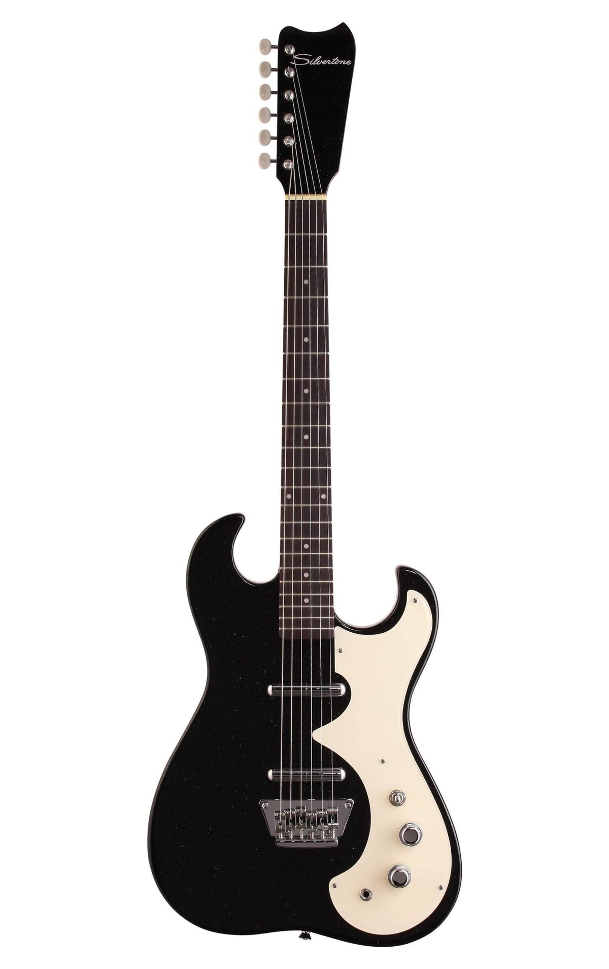 Black Silver Flake Electric Guitar T283