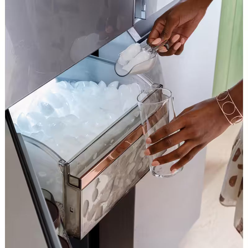 27.4 cu. ft. Quad Door Bottom Freezer Refrigerator with Dual Dispense Pitcher A811028