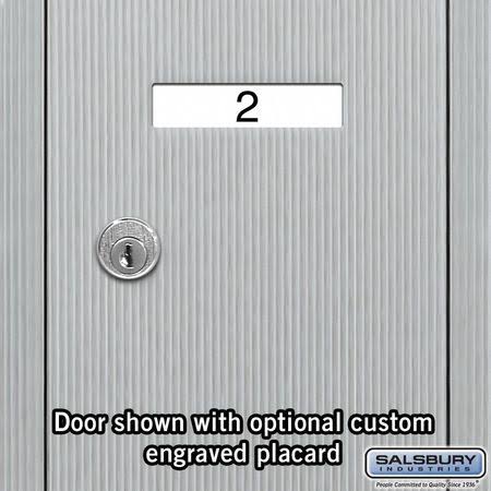 Aluminum 3 Door Vertical Mailbox H604858