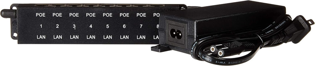 8 Port Passive PoE Injector with 48V 60W Power Supply O830