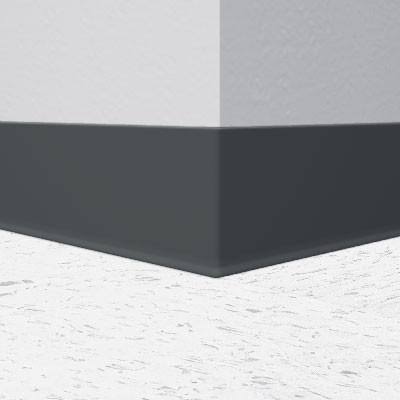 Black Brown Rubber Cove Molding B9984