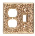 Polished Gold Wall Plate D9721
