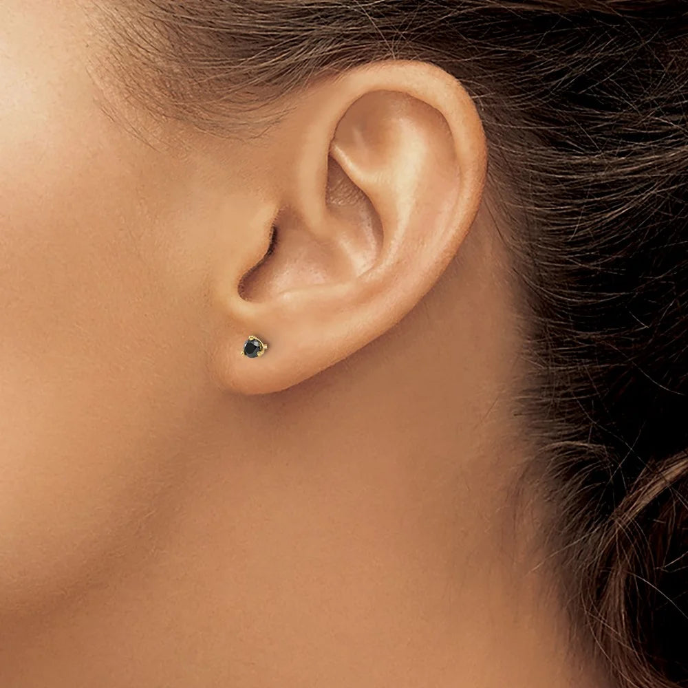 Black Diamond Stud Earrings N591877