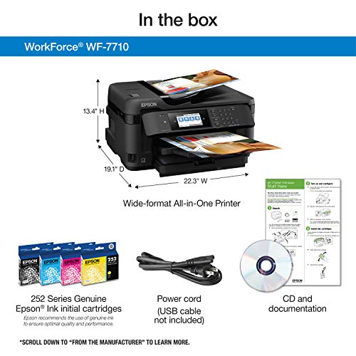 Wide-format Color Inkjet Printer with Copy, Scan, Fax Z61844
