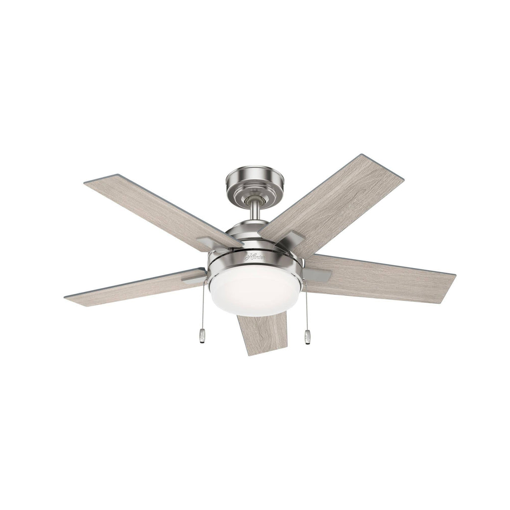 Brushed Nickel Indoor LED Ceiling Fan P4288