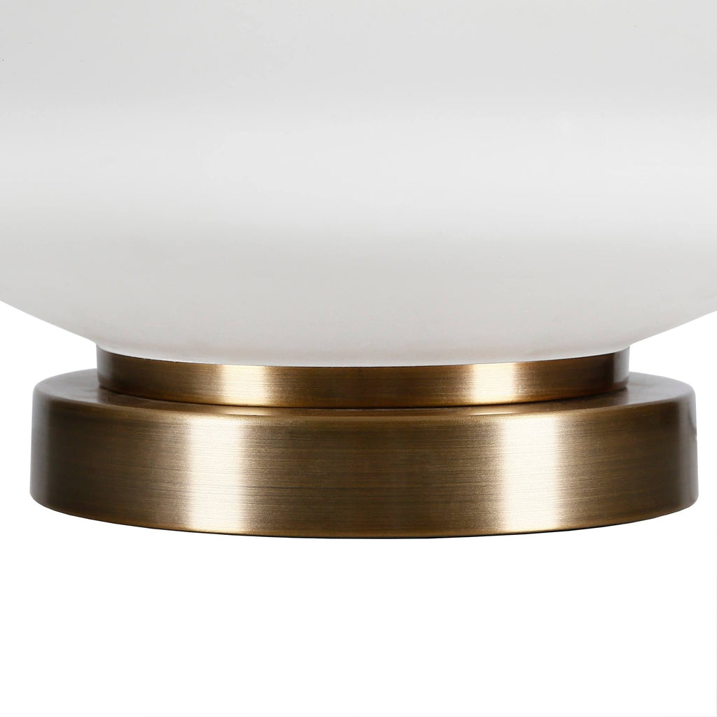 Matte White Triple Gourd Lamp S458
