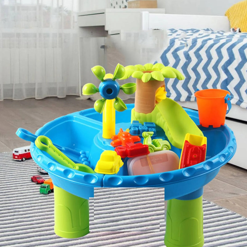 Splash Pond Water Table for Toddlers Outdoor Activity Sensory Table U618018