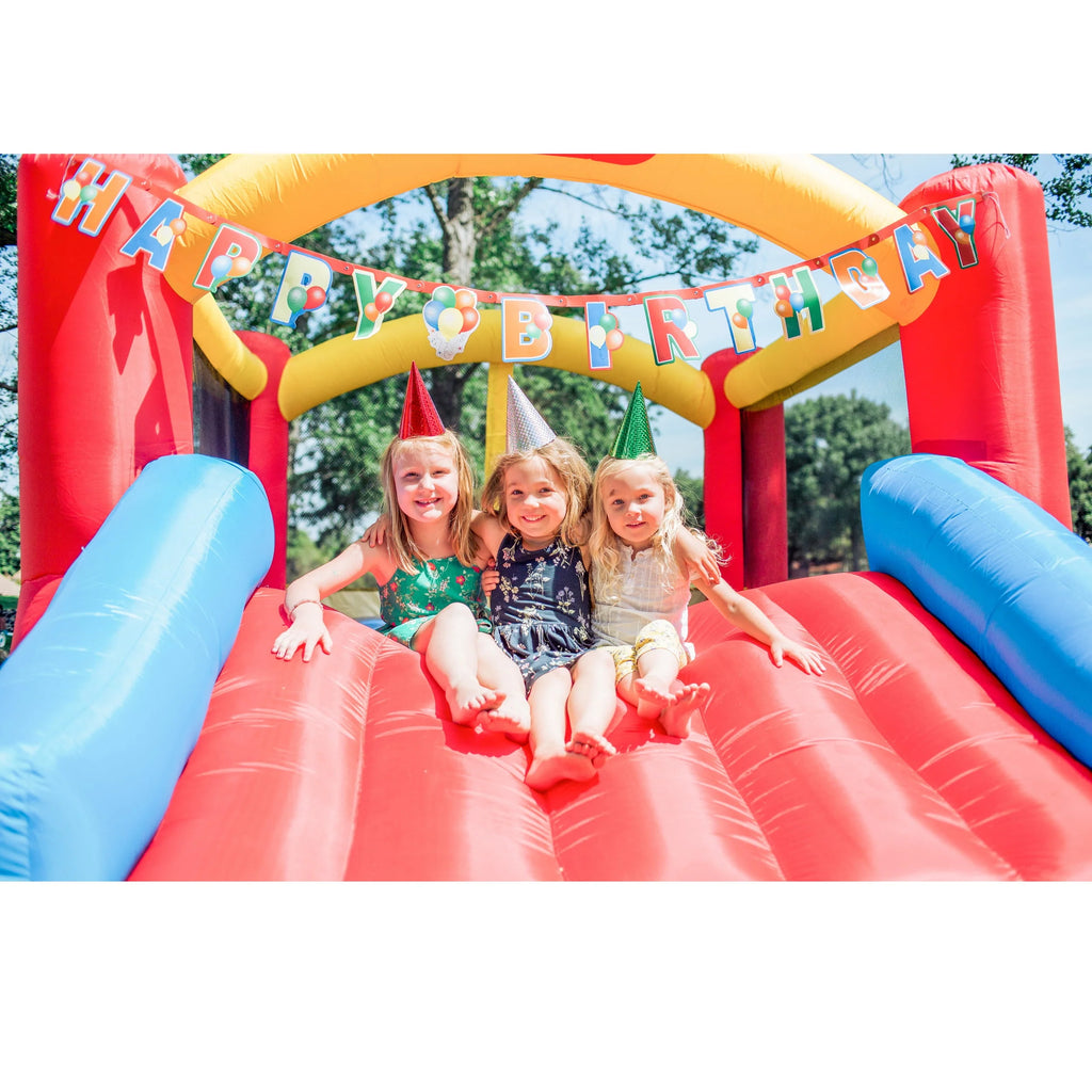 Inflatable Bounce House with Slide and Blower E95447