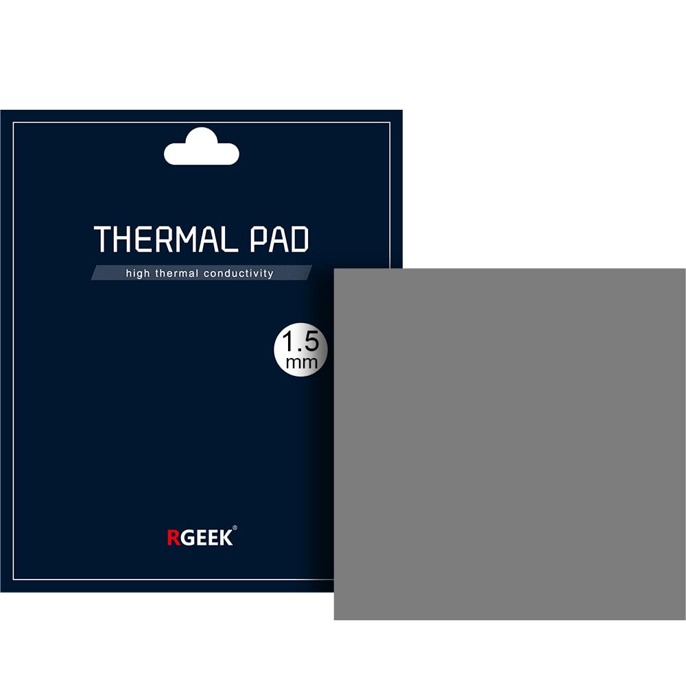 Thermal Pads 120x120x1.5 mm 12.8W/mK Silicone Pad Pack of 2 V3799
