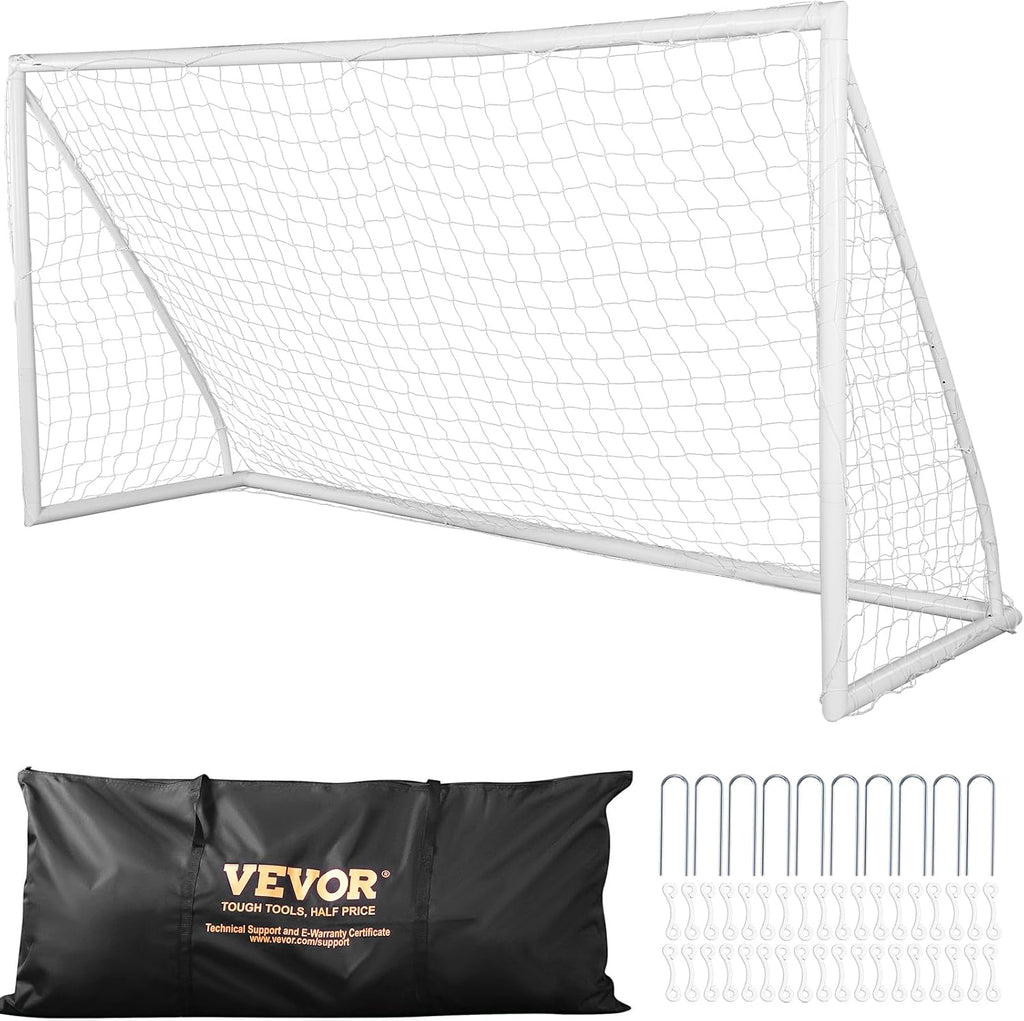 12x6 ft Portable Soccer Goal with Carry Bag Q29600