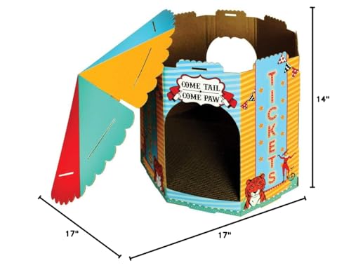 Cat House & Cat Scratcher G642
