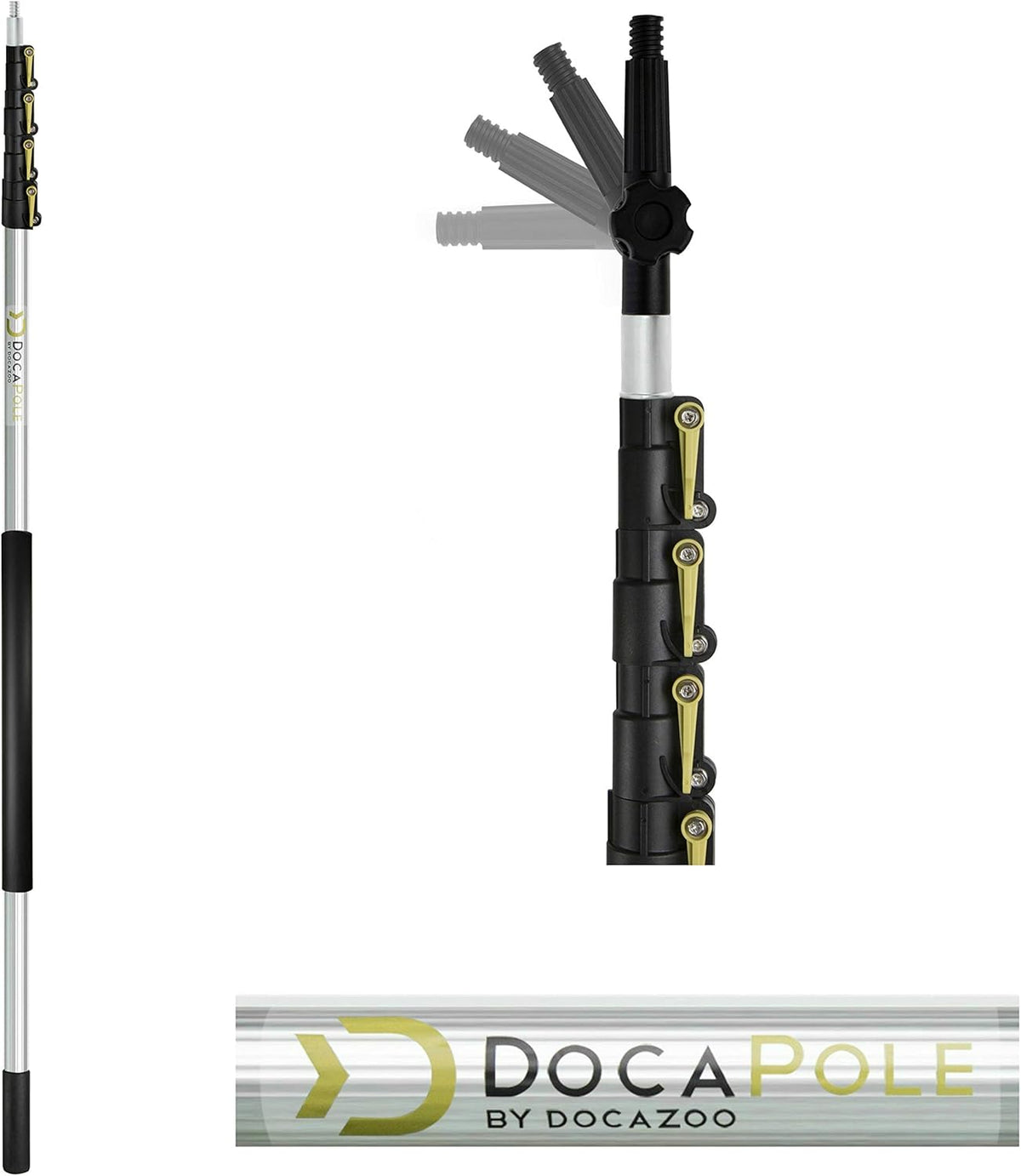 7-30 Foot Hard Bristle Brush Extension Pole H183693