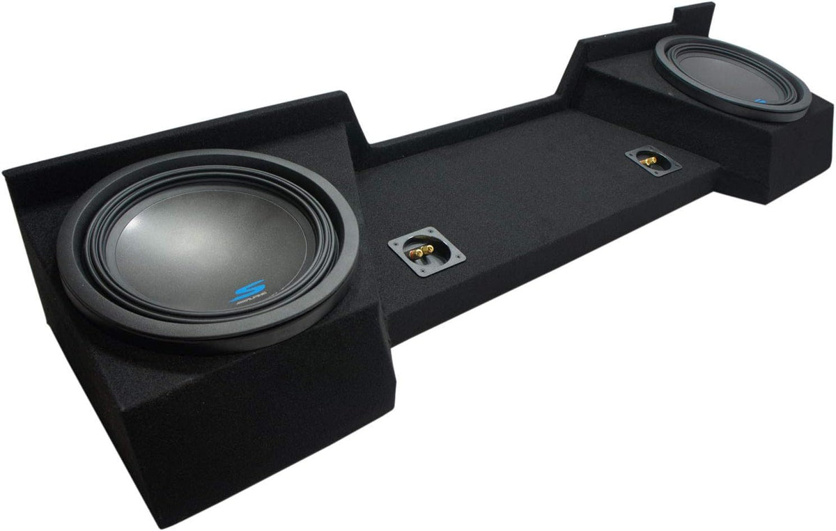 Compatible with Chevy Silverado Ext Cab Truck Single 12 Sub Box Enclosure B260770