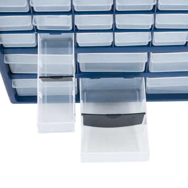 42 Compartment Plastic Storage Drawers S509
