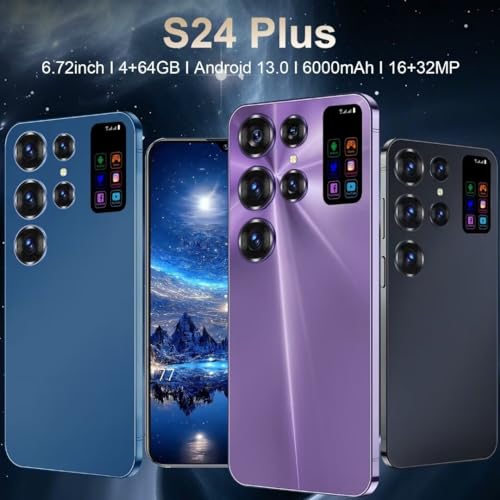 Purple 6.72" 4GB+64GB Unlocked Android Smartphone M8058