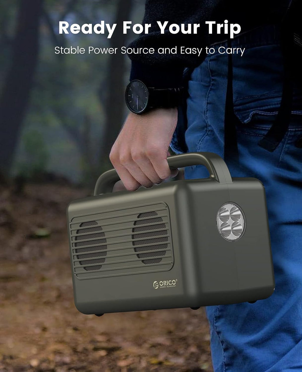 Portable Power Station 300W 427Wh Solar Generator Q40977