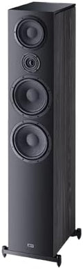 Black 3 Way Floorstanding Speaker H425