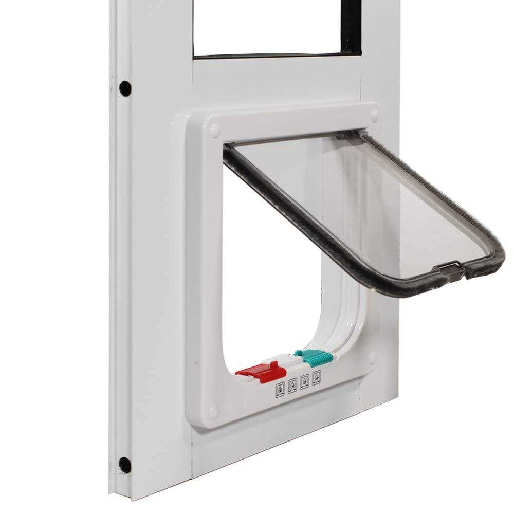 Cat Door for Horizontal Sliding Windows L7563