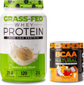 Grass Fed Whey Protein Powder Vanilla Ice Cream Flavor 28 Servings P45484