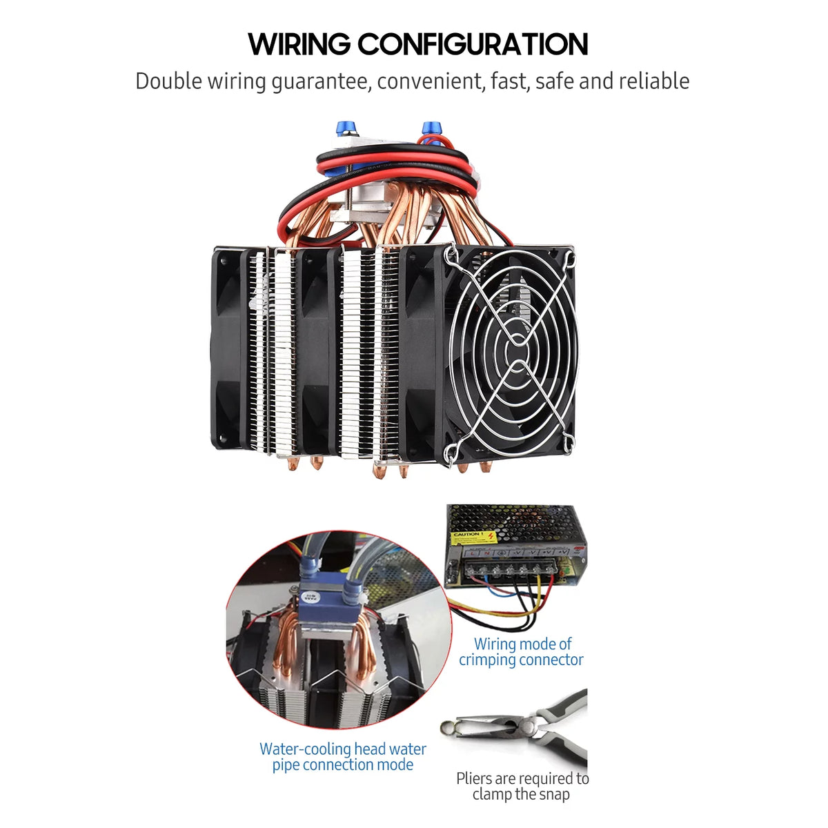 180W Semiconductor Refrigeration Fish Tank Chiller V241