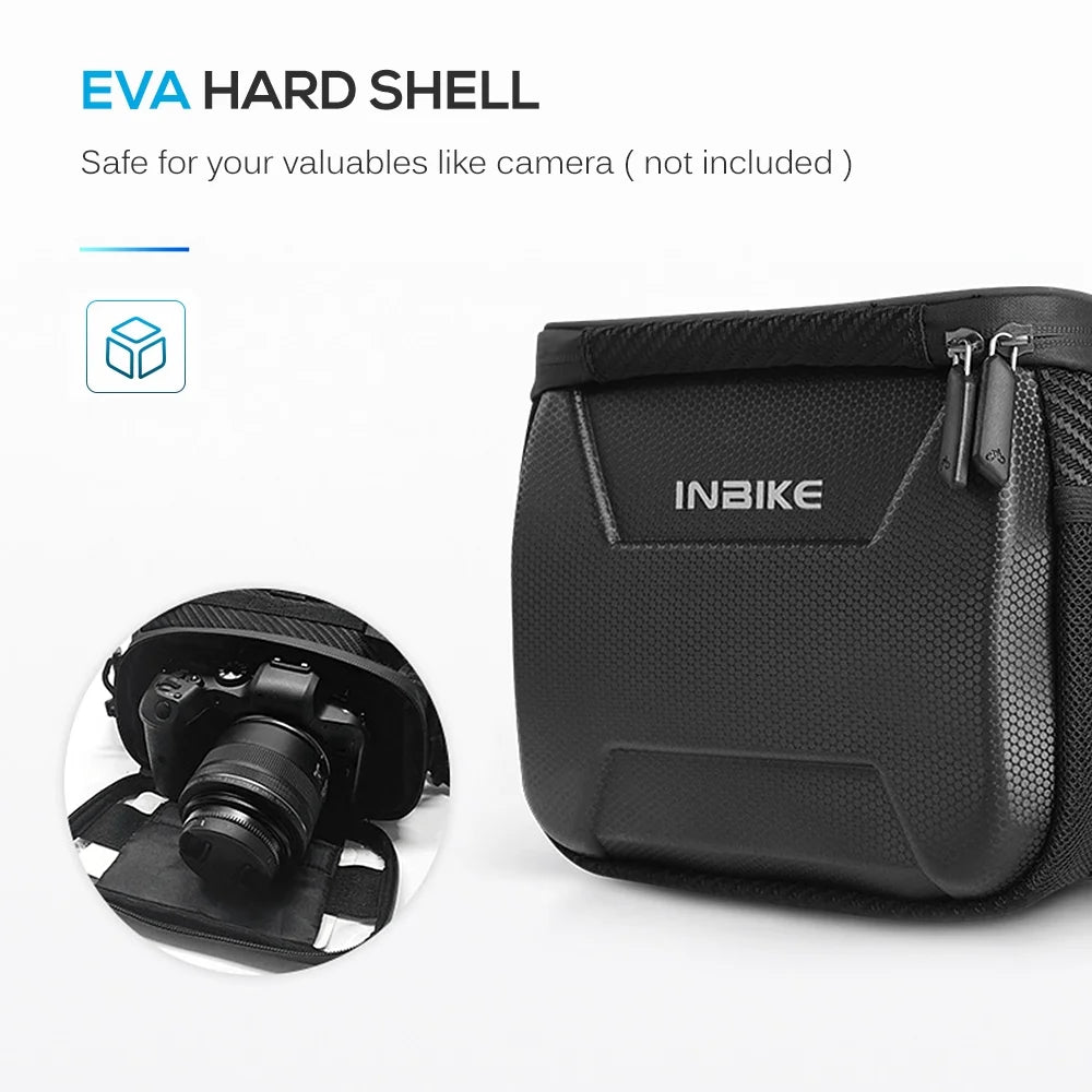 Waterproof Bike Handlebar Bag with Touch Screen Storage I3536
