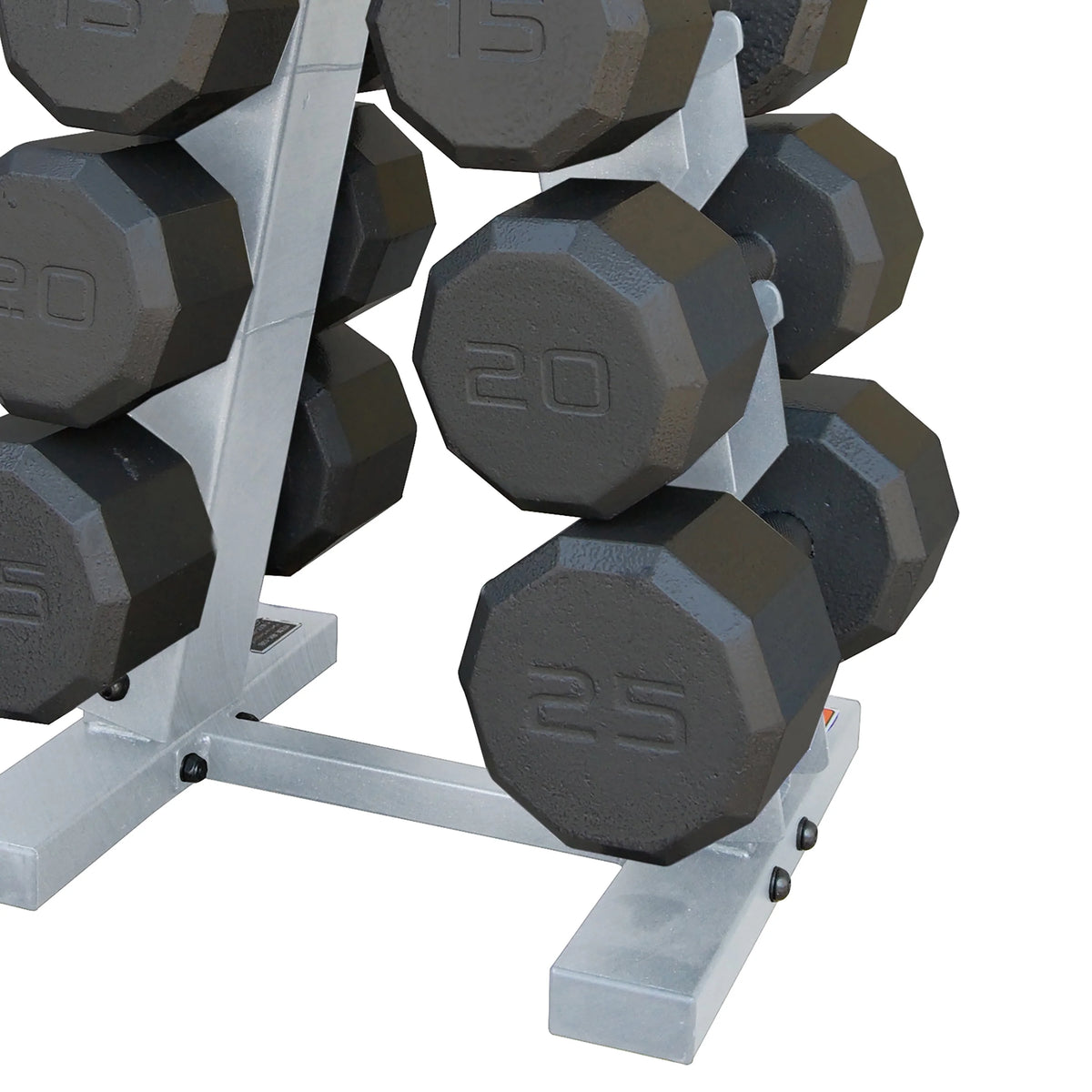 150 Lbs. Dumbbells Set with Rack M593430