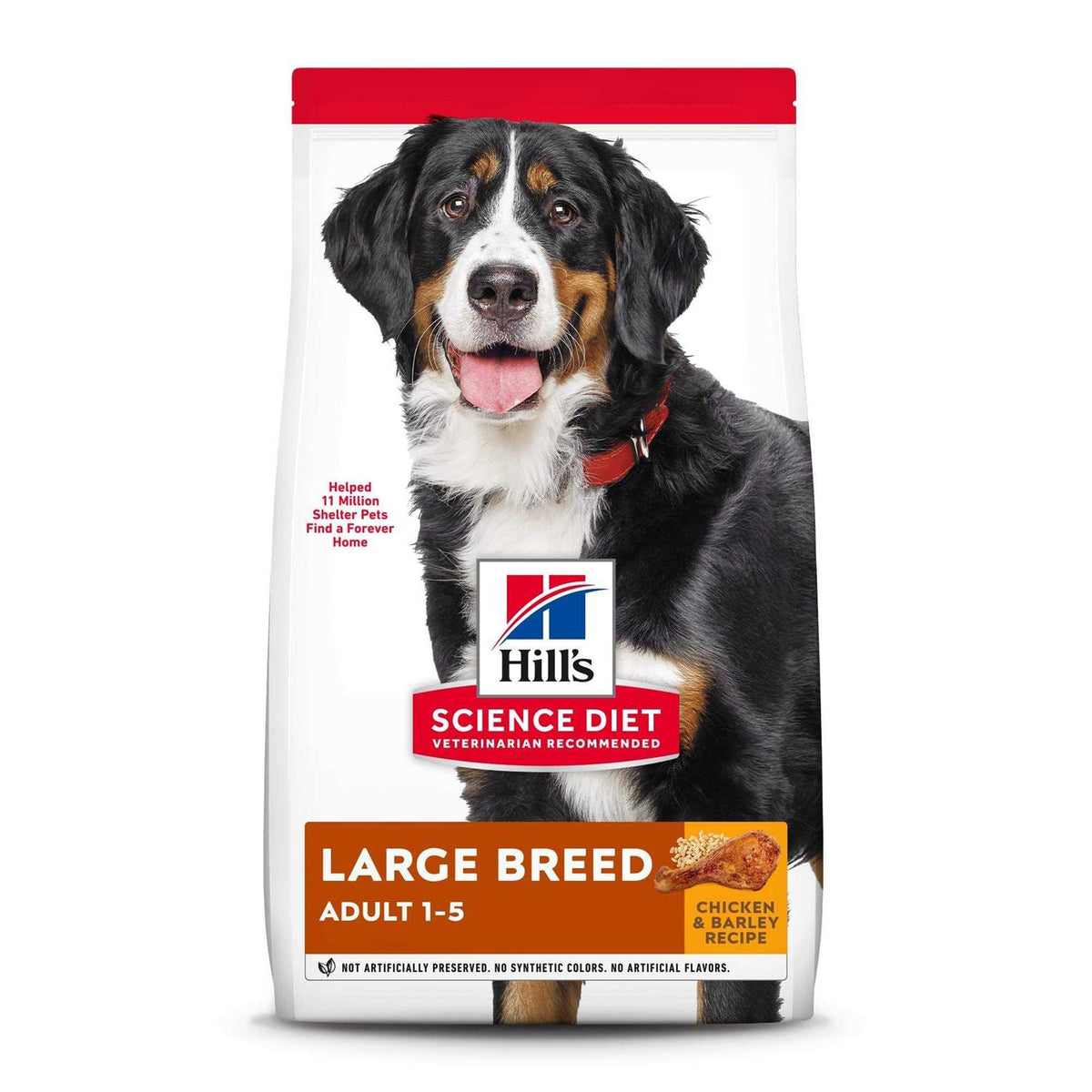 Adult Chicken & Barley Recipe Large Breed Dry Dog Food Z51909