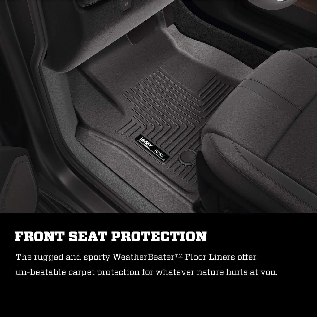 Black Front & 2nd Seat Floor Liners 3 Pcs V90746