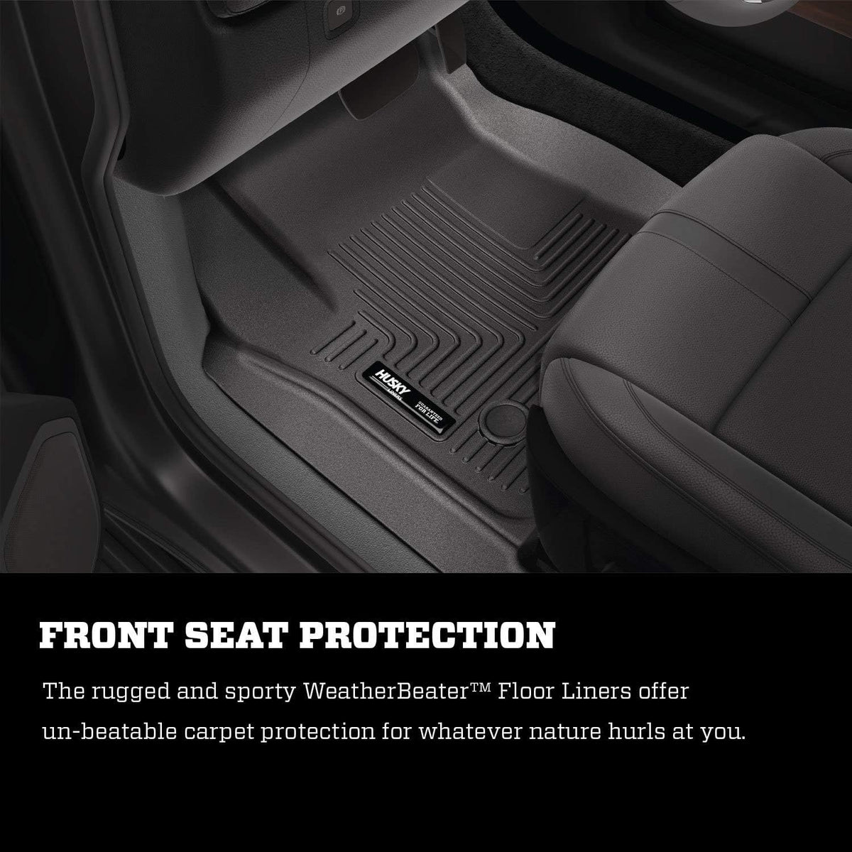 Black Front & 2nd Seat Floor Liners 3 Pcs V90746