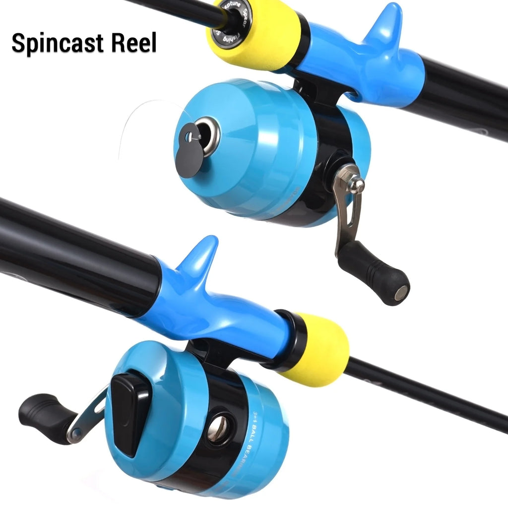 Fishing Rod and Reel Combo with Carrying Case V483109