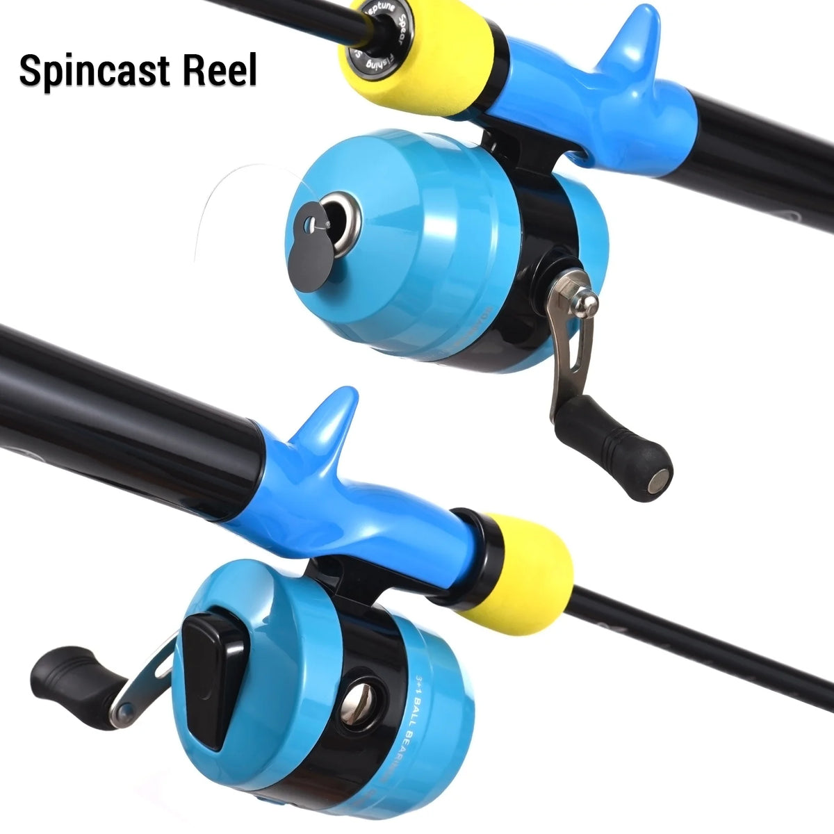 Fishing Rod and Reel Combo with Carrying Case V483109