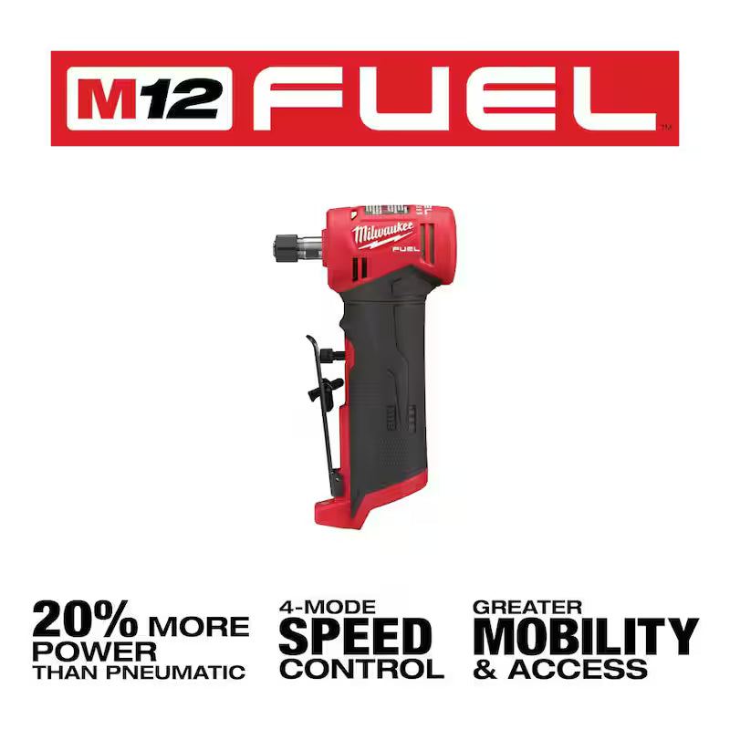12V Lithium-Ion Brushless Cordless 1/4 in. Right Angle Die Grinder W866
