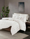 Grey King/Cal King Cotton Duvet Cover Mini Set L12724