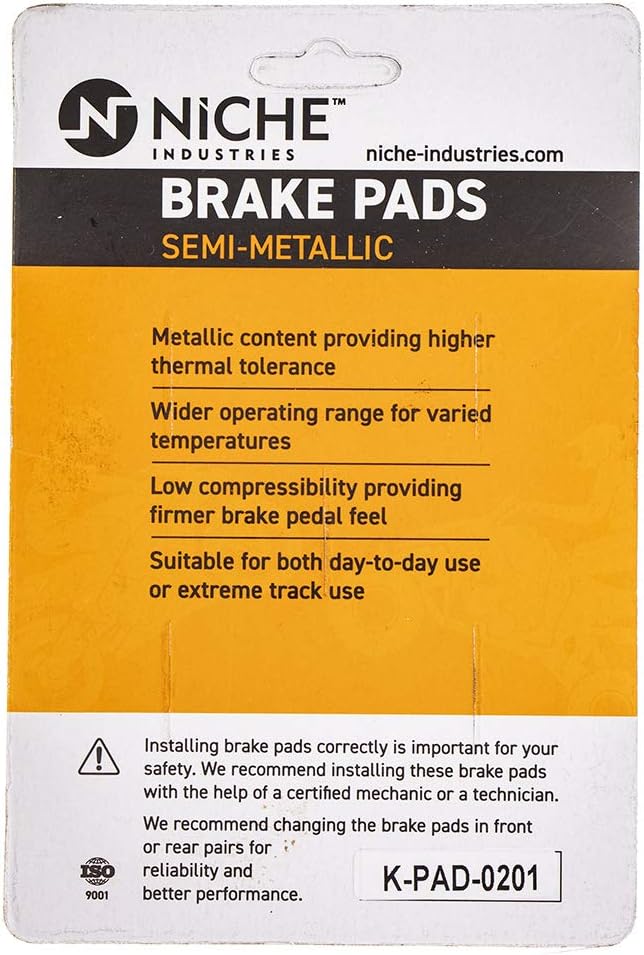 Semi-Metallic Brake Pad Set 2 Pack Z2357