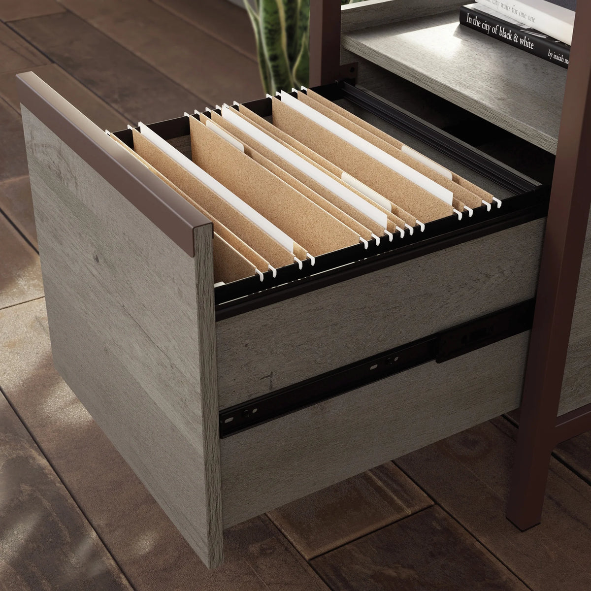 Single Pedestal Desk O342526