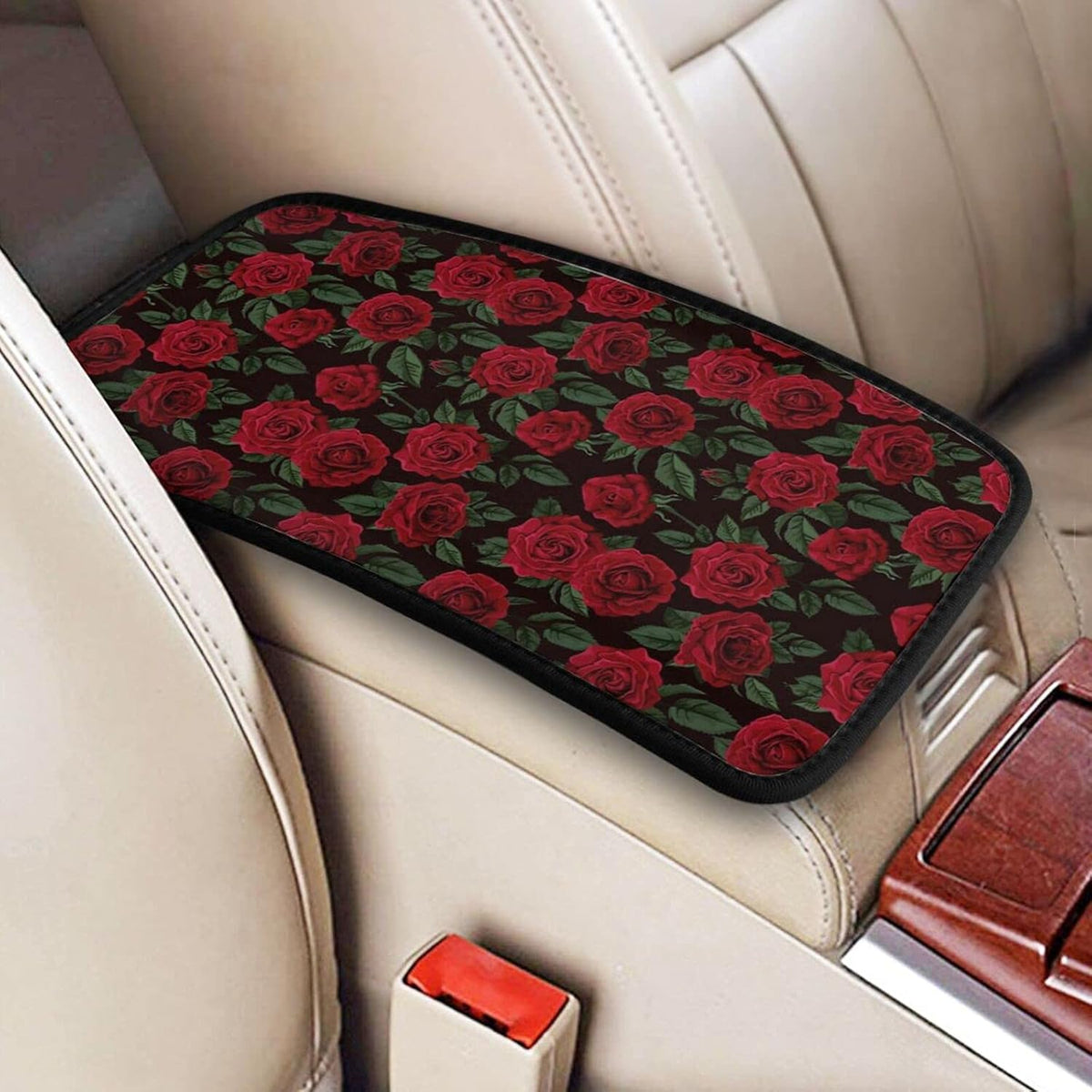 Pink Waterproof Car Armrest Cover G3024