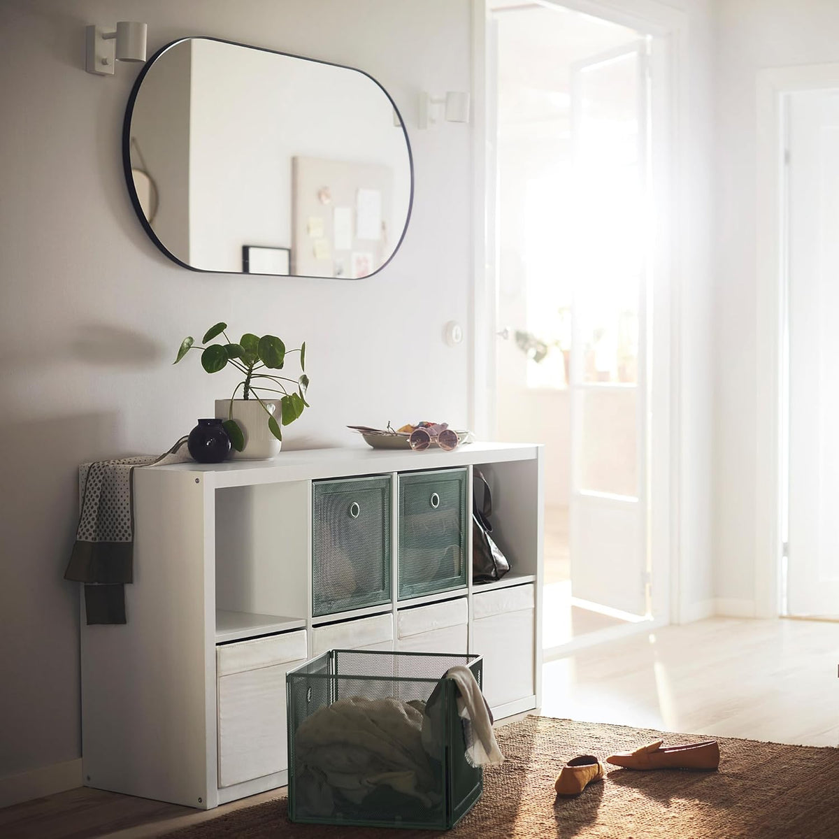 White 8 Shelf Shelving Unit (77x39x147 cm) D821