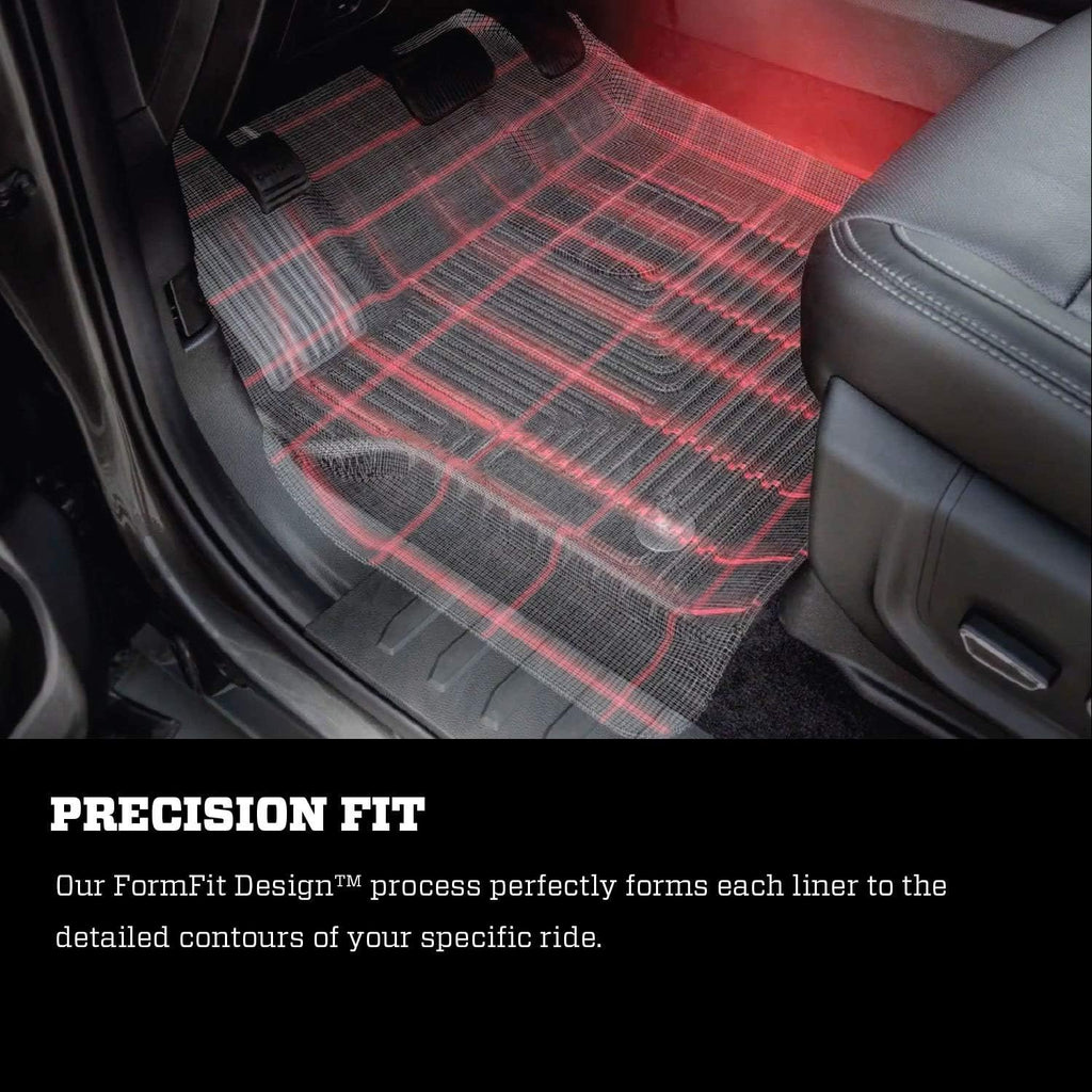 Black Front & 2nd Seat Floor Liners 3 Pcs V90746