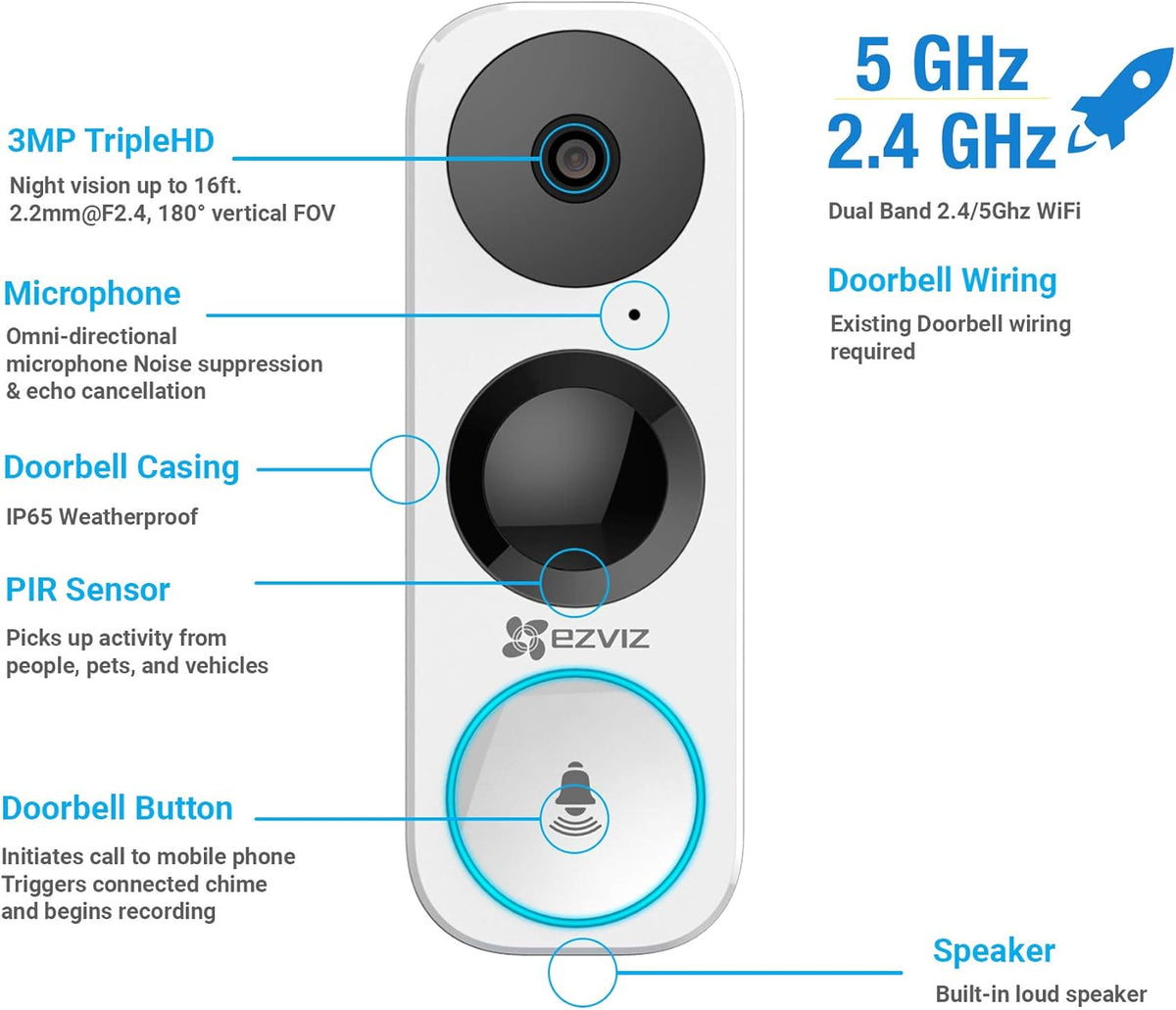 WiFi Video Doorbell H768215
