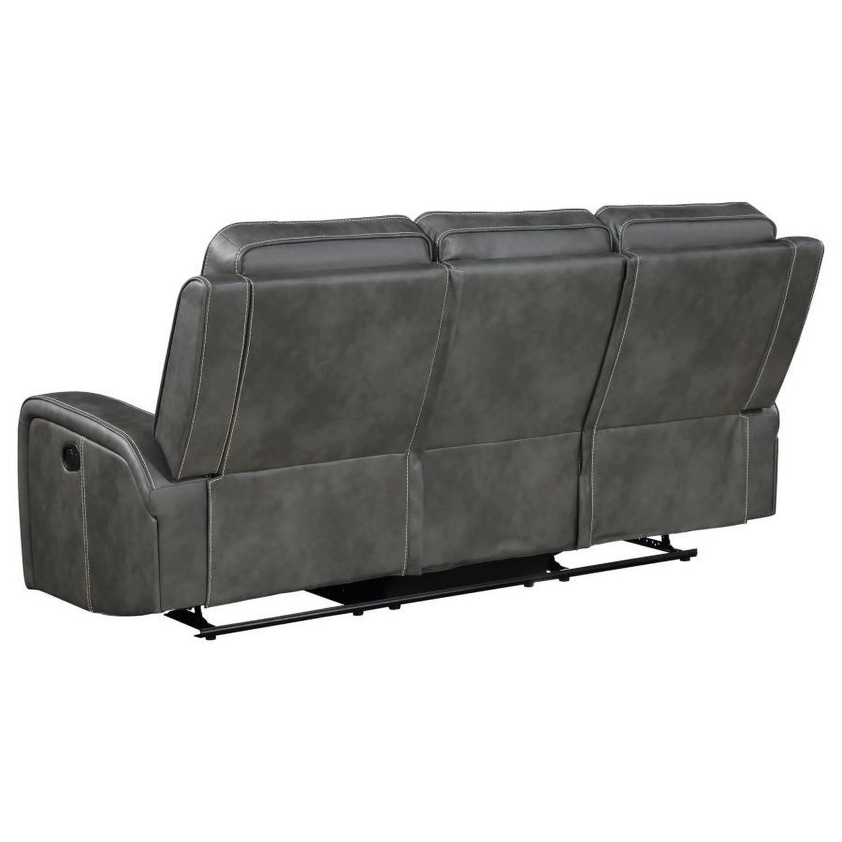 Grey Reclining Sofa Y9382