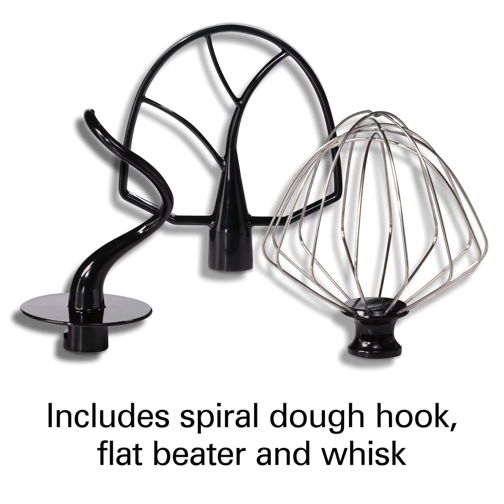 All-Metal Stand Mixer, 5 Quart Bowl, 12 Speeds, Silver F5806