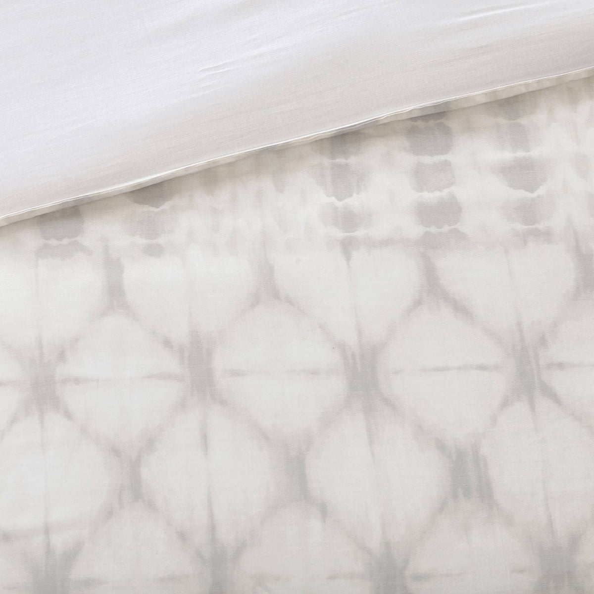 Grey King/Cal King Cotton Duvet Cover Mini Set L12724