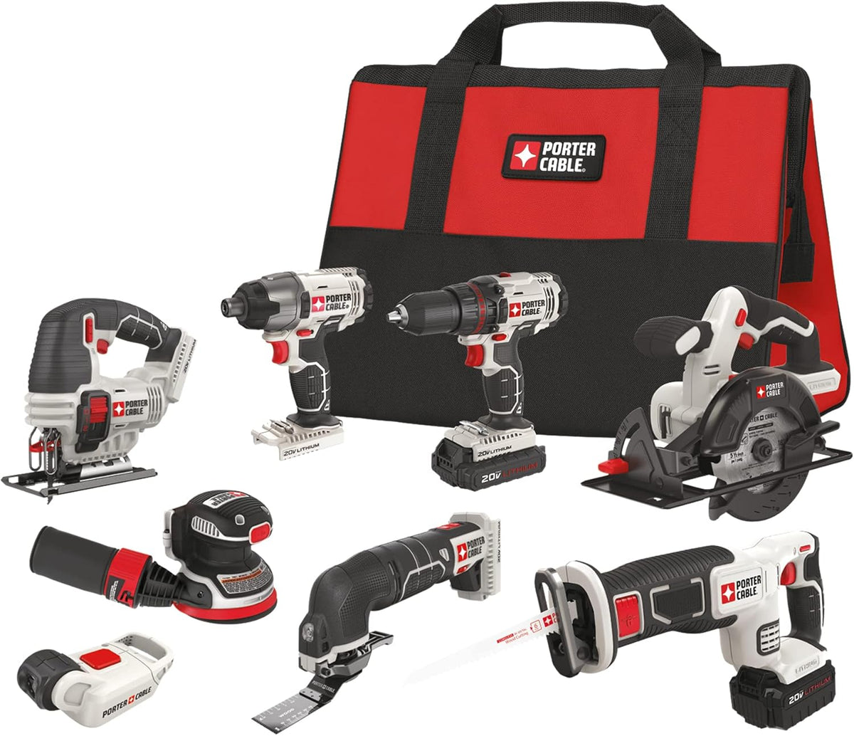 Cordless Drill Combo Kit, 8-Tool N5744