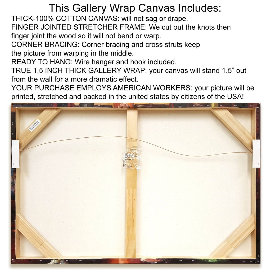 Giclee Print on Wrap Canvas Q611453