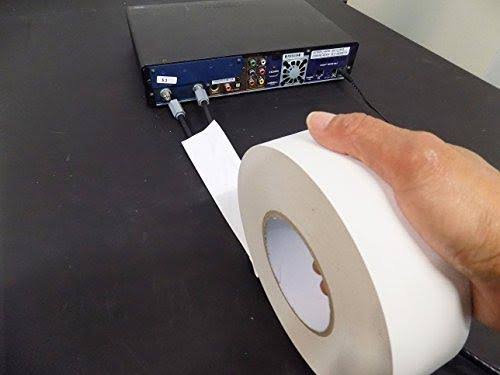 Light Blue Low Gloss Gaffer Tape 1 in. x 60 Yards Pack of 48 M396606