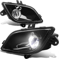 High Power LED Fog Light Lamps Black Housing D6625