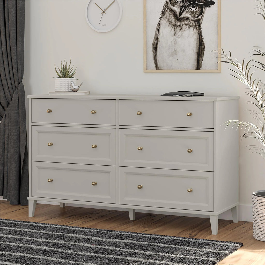 Wide 6-Drawer Dresser R189