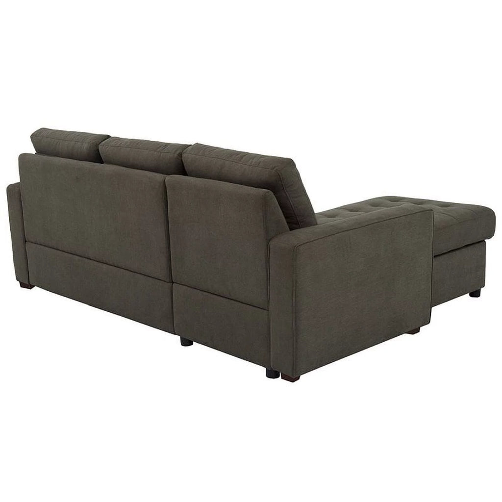 Espresso Sleeper Sectional C911
