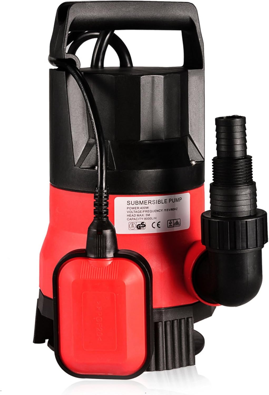 1/2 HP Submersible Water Pump, Red, Pack of 2 S909423