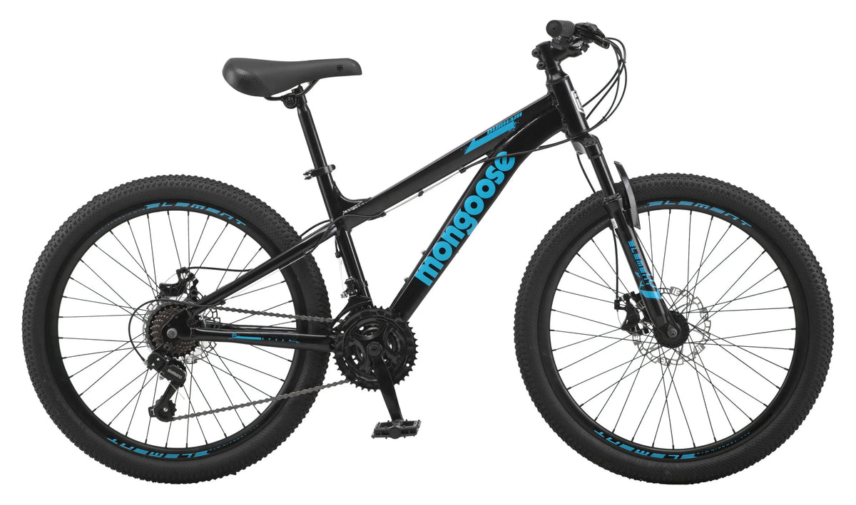Black 24-in. 21 Speeds Mountain Bike L390682